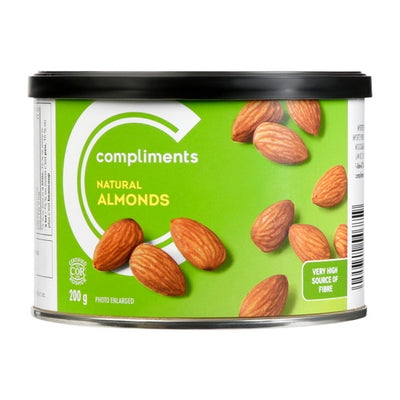 COMP NATURAL ALMONDS 200g