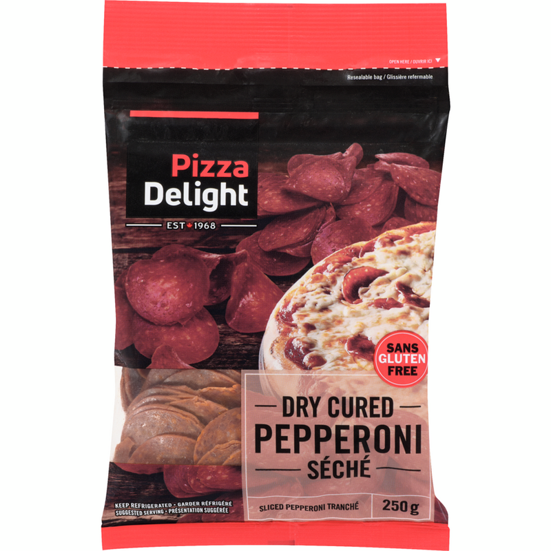 PIZZA DELIGHT PEPPERONI 250g