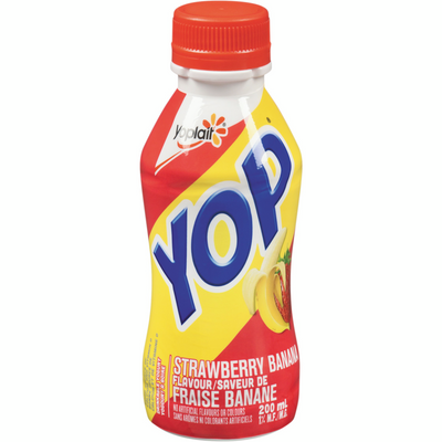 YOP STRAWBRY BANANA DRINK [200 ml]