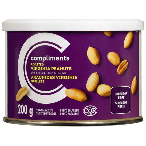 COMP PEANUTS VIRGINIA SEA SALT [200 g]