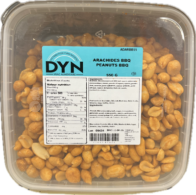 DYN PEANUTS BBQ 550g