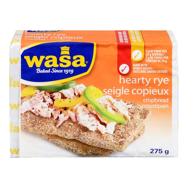WASA CRISP BRD HEARTY RYE [275 g]