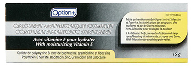 OPTION+ ANTIBIOTIC OINTMENT [15 g]