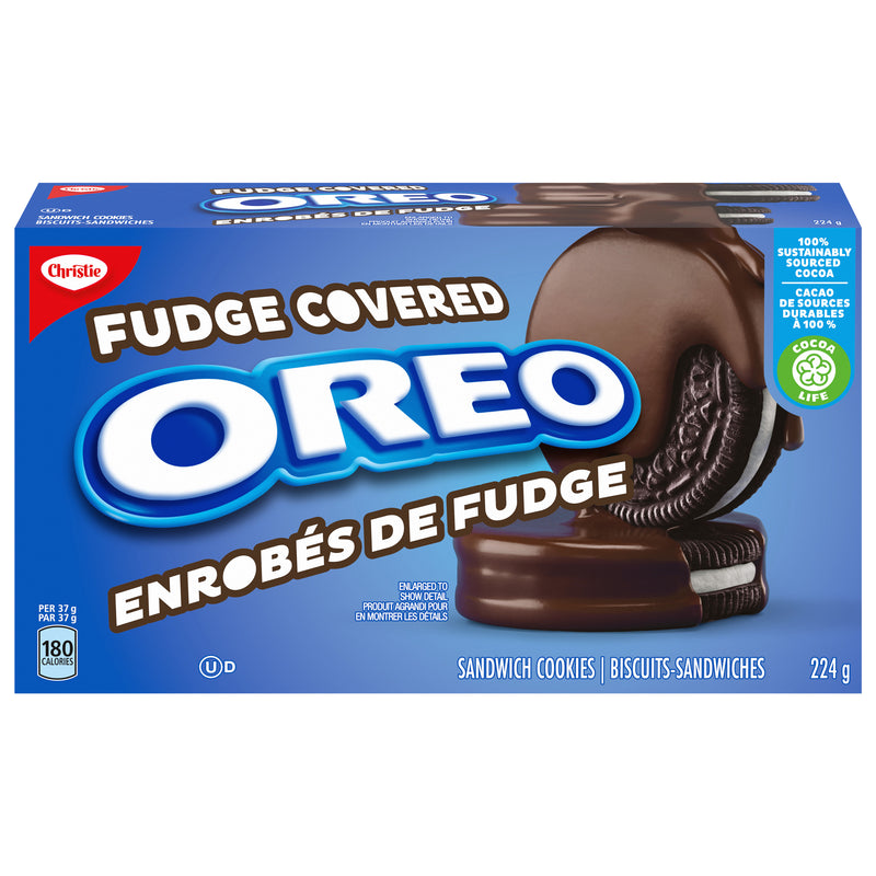 CHRISTIE OREO FUDGE COVERED [224 g]