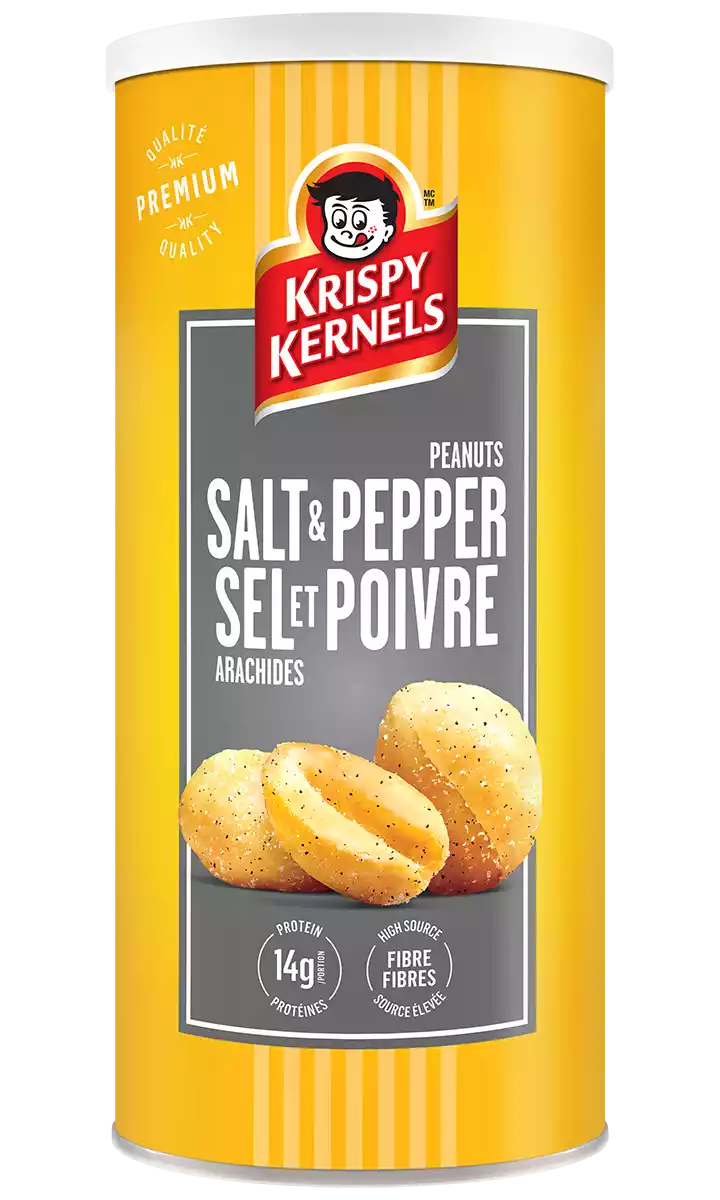 KRISPY KERN SALT & PEPR PEANUT [275 g]