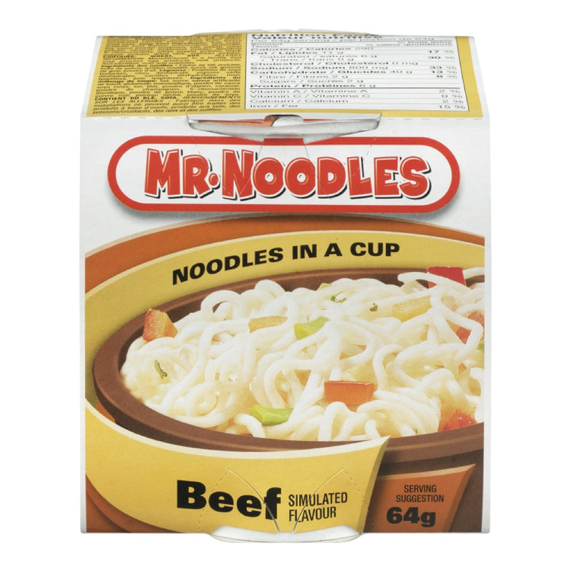 MR NOODLE CUP BEEF [64 g]