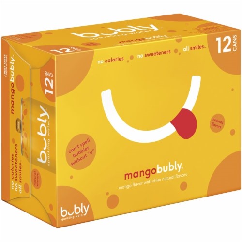 BUBLY SPRK WATER MANGO 12pk [12 ea]