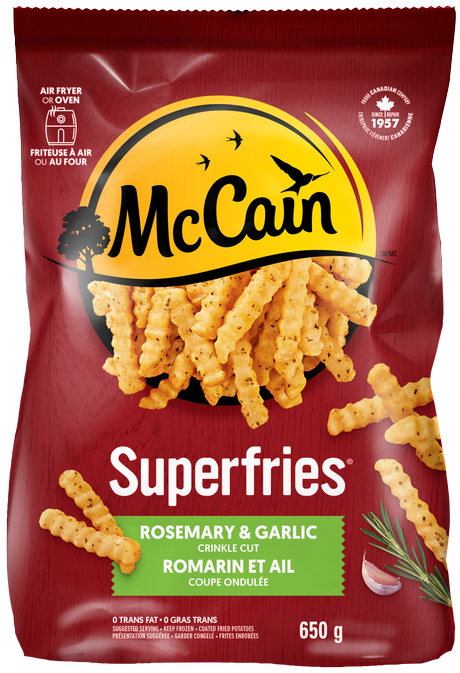 MC SUPER FRIES ROSMRY & GRLC [650 g]