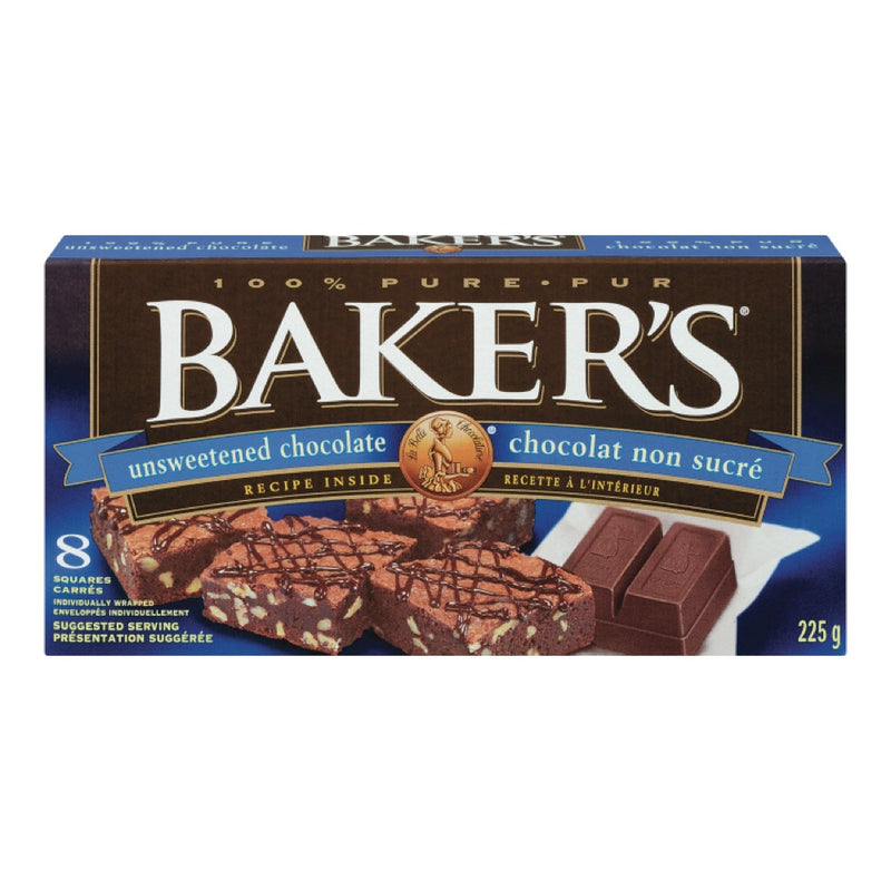 BAKER UNSWEETN CHOCOLATE [225 GM]