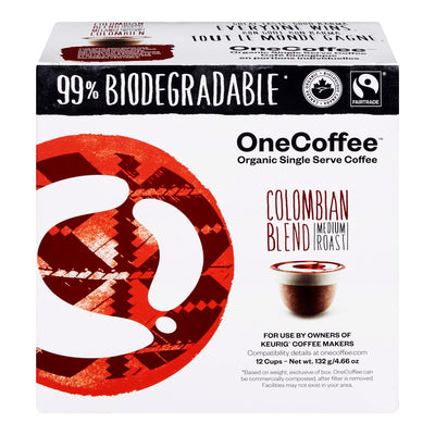 ONECOFFEE ORGANIC COLOMBIAN [12 ea]