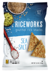 BROWN RICE CRISPS SEA SALT [156 g]