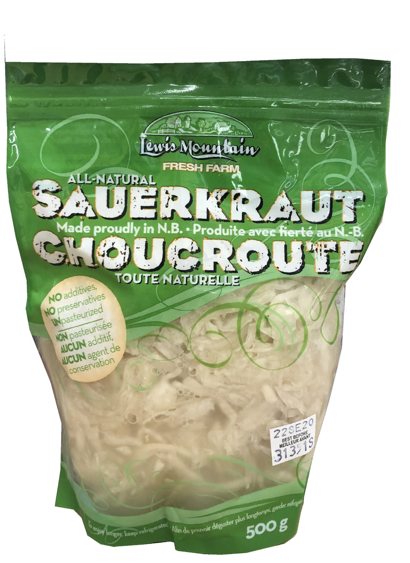 LEWIS MTN FRESH SAUERKRAUT [500 g]