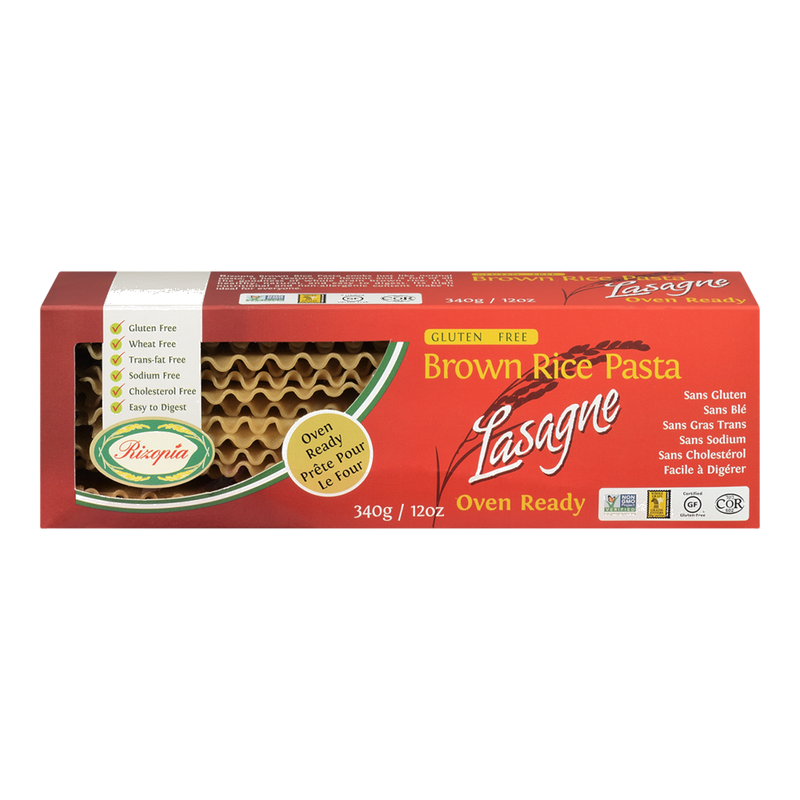 RIZOPRA BROWN RICE LASAGNA [340 g]