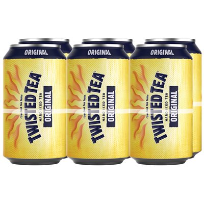 TWISTED TEA BEER ORGNL 6x355ml [6 pkg]
