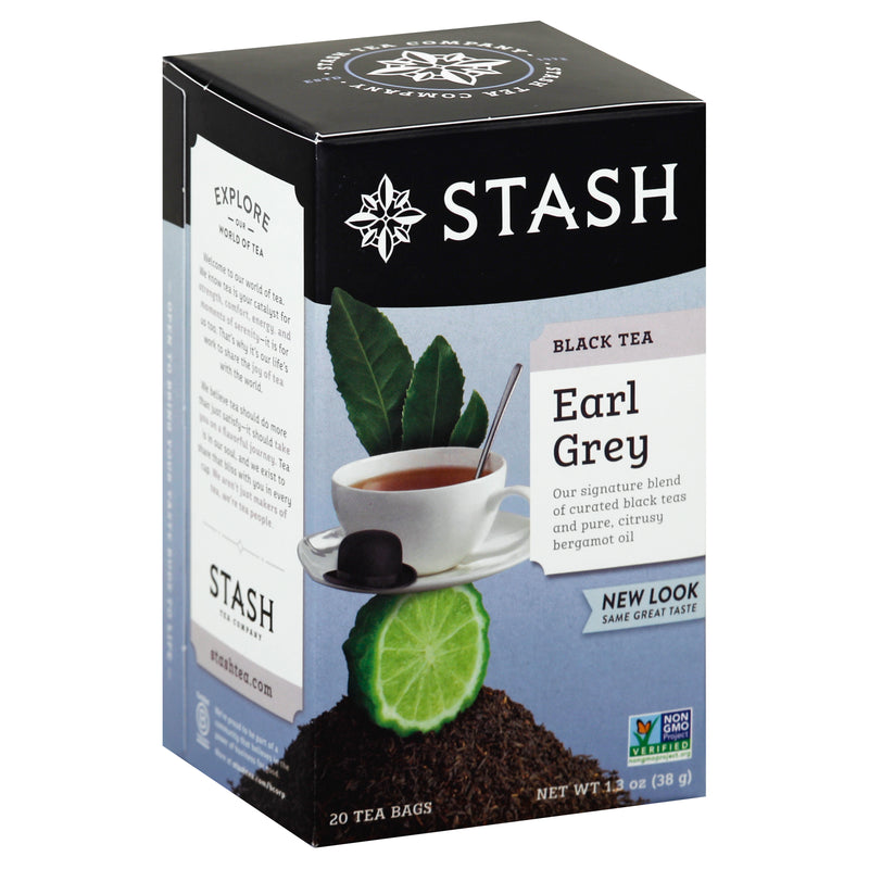 STASH EARL GREY BLACK [20 PK]