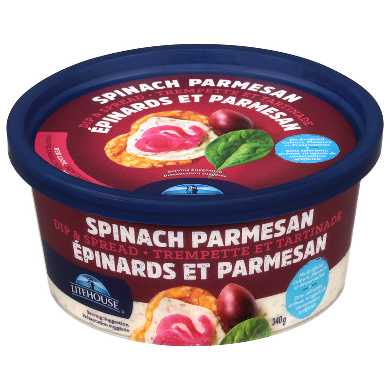 LITEHOUSE SPINACH PARM 340G
