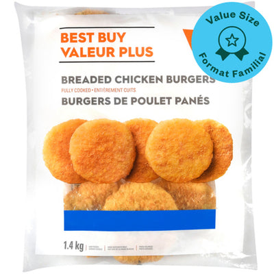 BEST BUY CHICKEN BURGERS [1.4 g]
