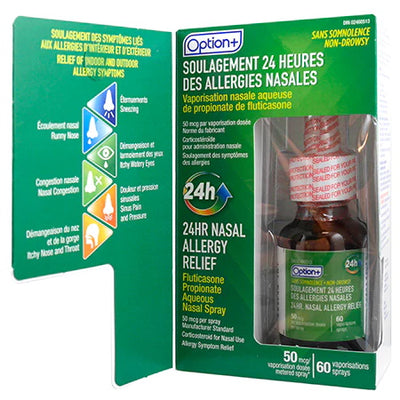 OPTION+ NASAL RELIEF 50mcg [1 ea]
