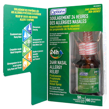 OPTION+ NASAL RELIEF 50mcg [1 ea]