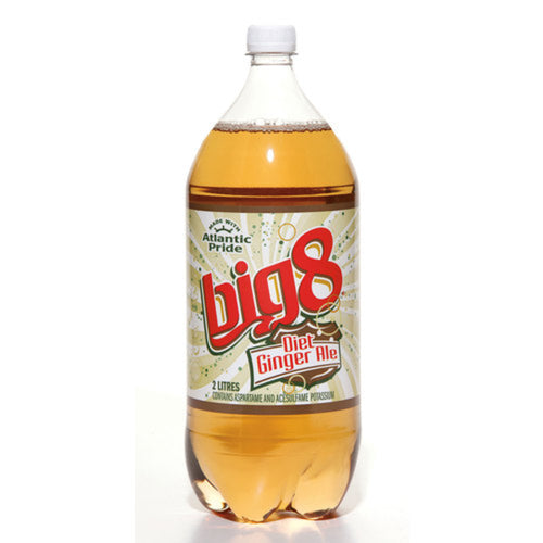 BIG 8 DIET GINGERALE 2L +DEP