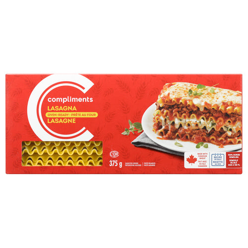 COMP LASAGNA OVEN READY [375 g]