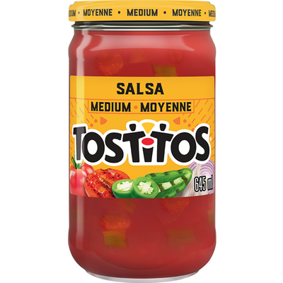 TOSTITOS SALSA MEDIUM 645ml