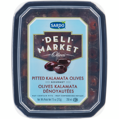 SARDOS PITTED KALAMATA OLIVES [250 ml]