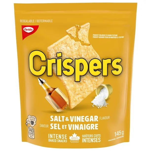 CRISPERS SALT & VINGR 145g