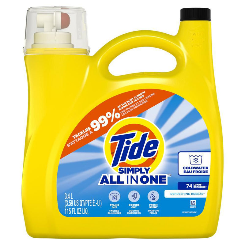 TIDE SIMPLY ALL IN ONE REFRESH [3.4 l]