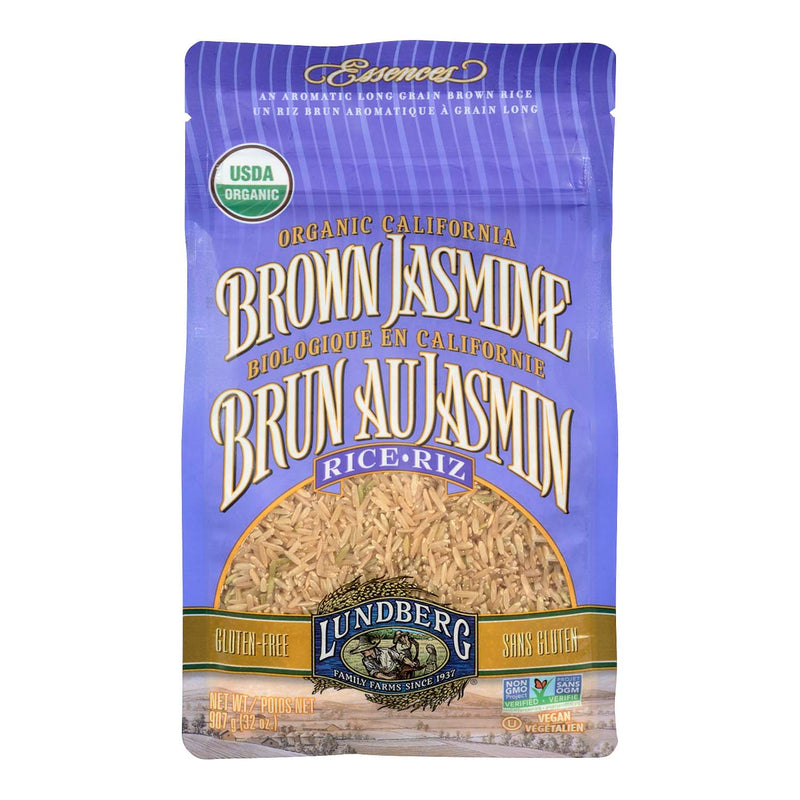 LUNBERG ORGANIC BROWN JASMINE [907 g]