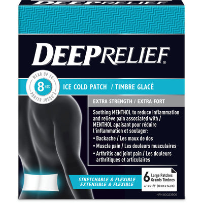 DEEP COLD ICE RELIEF 6 PATCHES [1 ea]