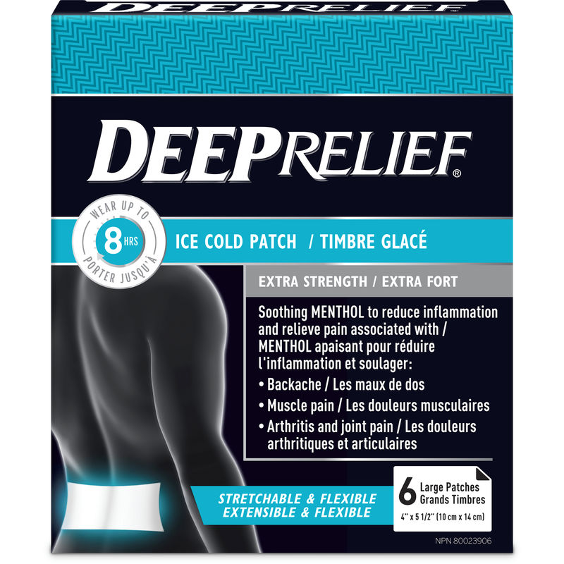 DEEP COLD ICE RELIEF 6 PATCHES [1 ea]