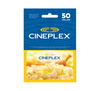 CINEPLEX $50 GIFT CARD [1 ea]