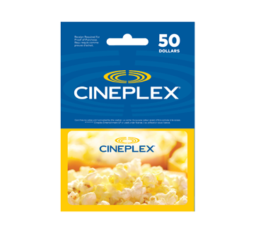 CINEPLEX $50 GIFT CARD [1 ea]