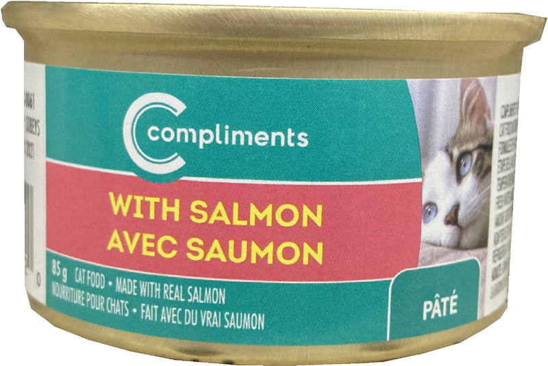 COMP CAT FOOD PATE SALMON DINN [85 g]