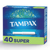 TAMPEX TAMPON SUPER 40s [40 ea]