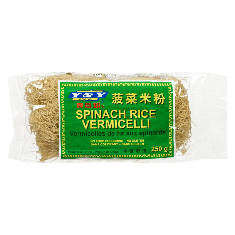Y&Y SPINACH RICE VERMICELLI [250 g]