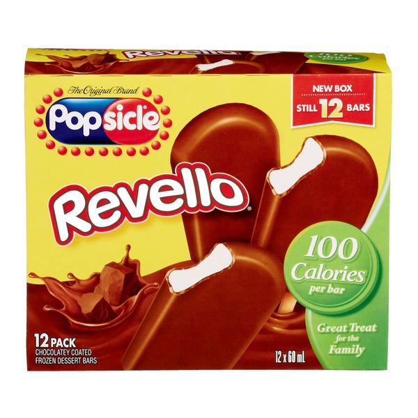 REVELLO ICE CREAM BARS 12EA