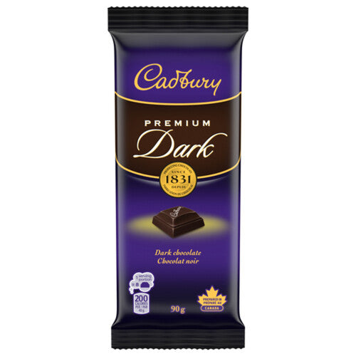 CADBRY PREM DARK CHOCO BAR [90 g]