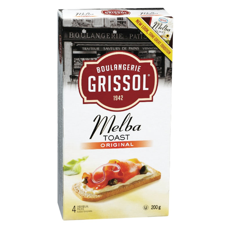 GRISSOL MELBA TOAST PLAIN 200g [200 GM]