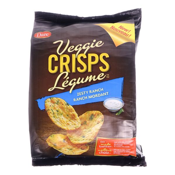 DARE VEGGIE CRISPS ZESTY RANCH [100 g]