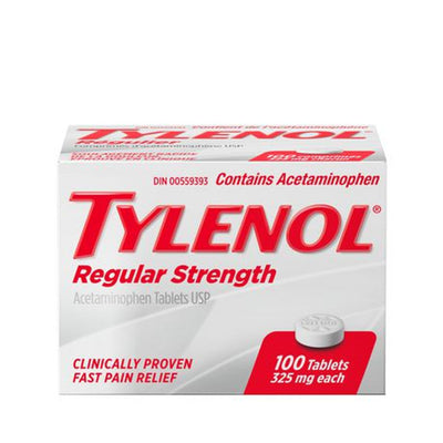 TYLENOL 325MG REG TABLET 100s [100 TAB]