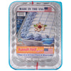 HANDI FOIL CAKE PANS BLUE LIDS [2 ea]