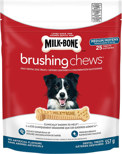 MILKBONE BRUSHING CHEW MED
