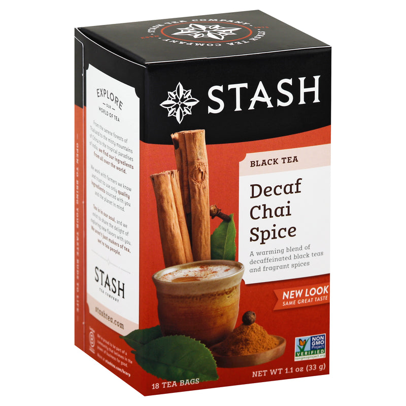 STASH CHAI SPICE DECAF [18 PK]