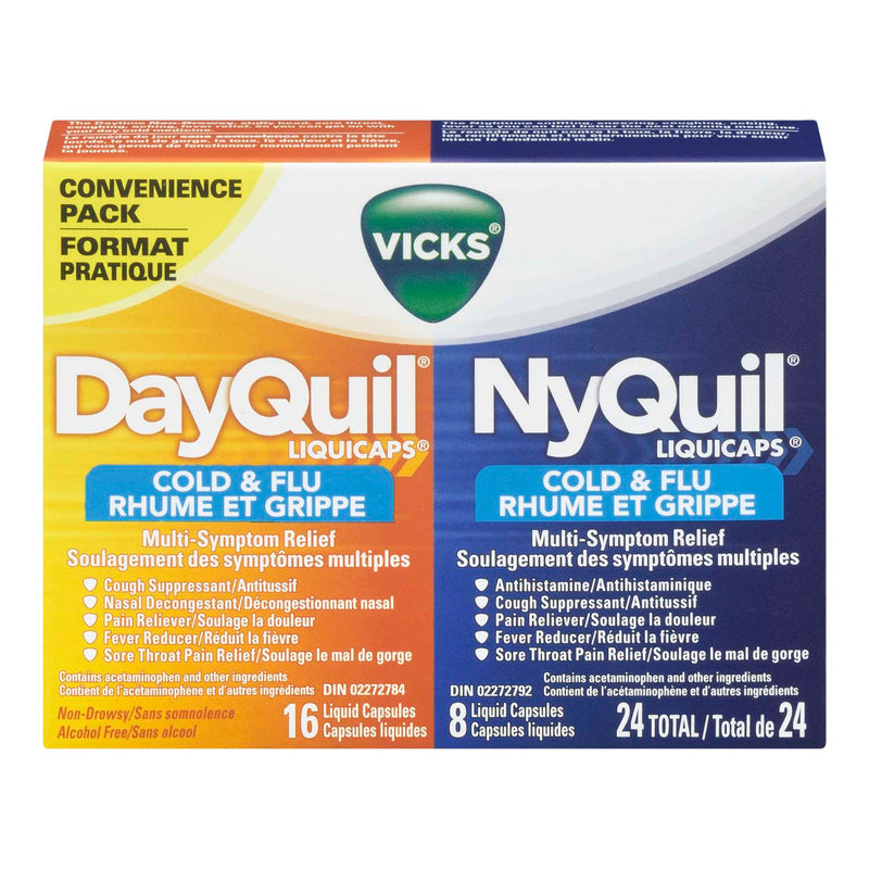 VICKS NYQUIL/DAYQUIL COMBO [18 ea]