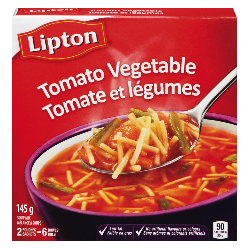 LIPTON TOMATO VEG SOUP MIX [145 GM]