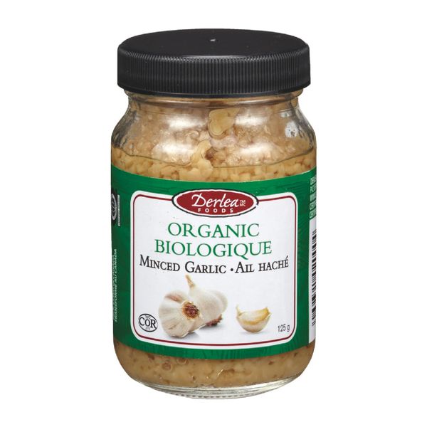 DERLEA MINCED GARLIC ORGANIC [1 ea]