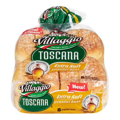 VILLAGGIO TOSCANA CRUSTINI BUN [8 pkg]
