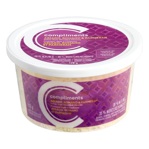 COMP ASIAGO, ROMANO & PARMESAN [125 g]